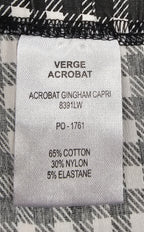 Verge 3/4 Black And White Checkered Pants - 18 image 4