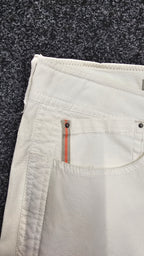 Verge White 3/4 Pants 97% Cotton - 14 image 1