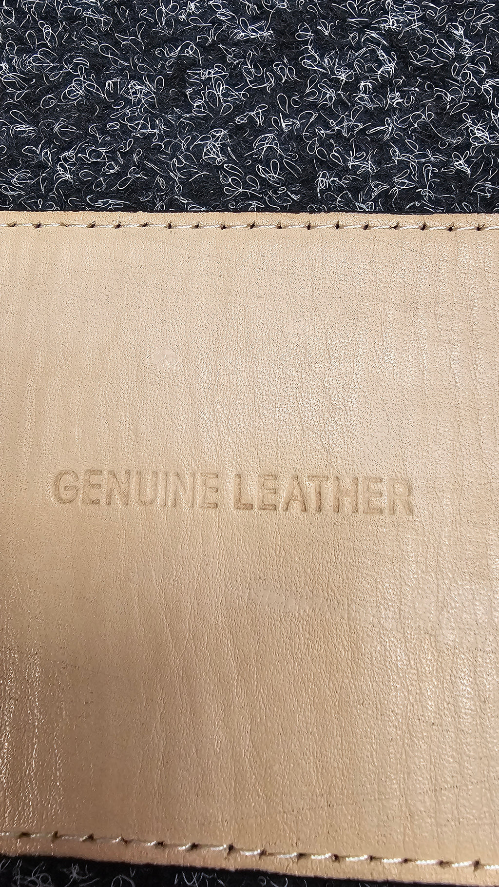 Cue Black Leather Belt - M image 2