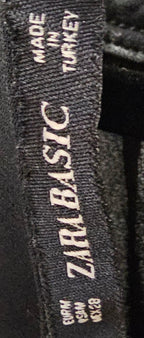 Zara Basic black blouse - size M image 3