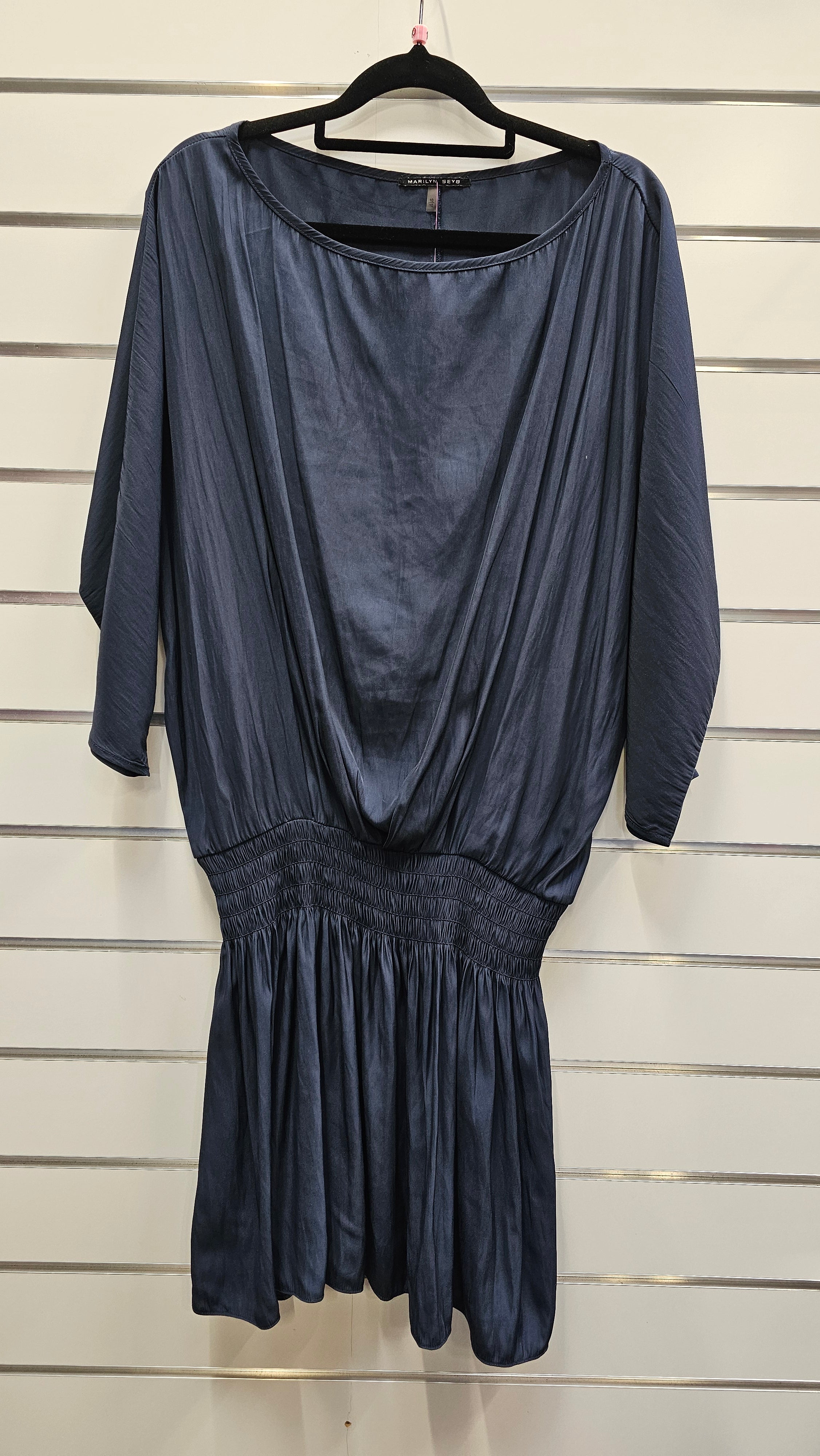 Marilyn Seyb Navy Blue Dress - 10 image 0
