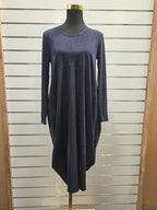 Black Stone Corduroy Dress - 8 image 0