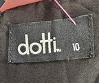Dotti Black And White Dress - 10 image 3