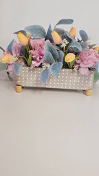 Tulip & Peony Floral Arrangement image 1