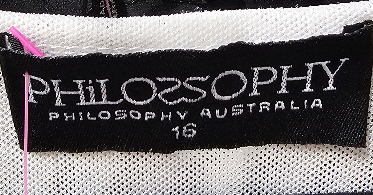 Philossophy white tunic - size 16 image 3