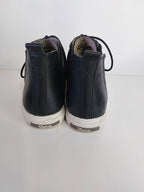 Black with Bronze Toe Detail Lace Up Shoes - Gelato image 2