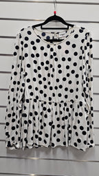 Aware Long Sleeve Tunic 100% Viscose - L image 0