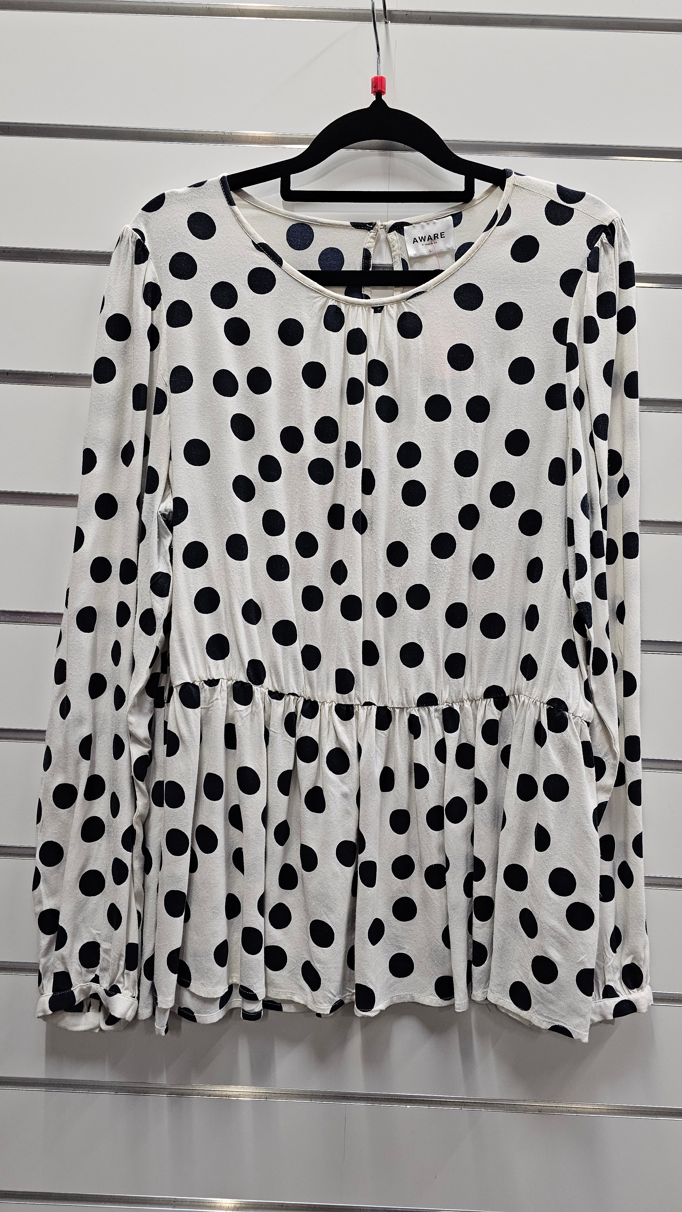 Aware Long Sleeve Tunic 100% Viscose - L image 0