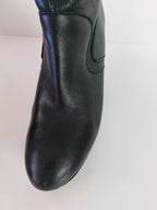 Mi Piachi Black Wedge Ankle Boots - 37 image 3