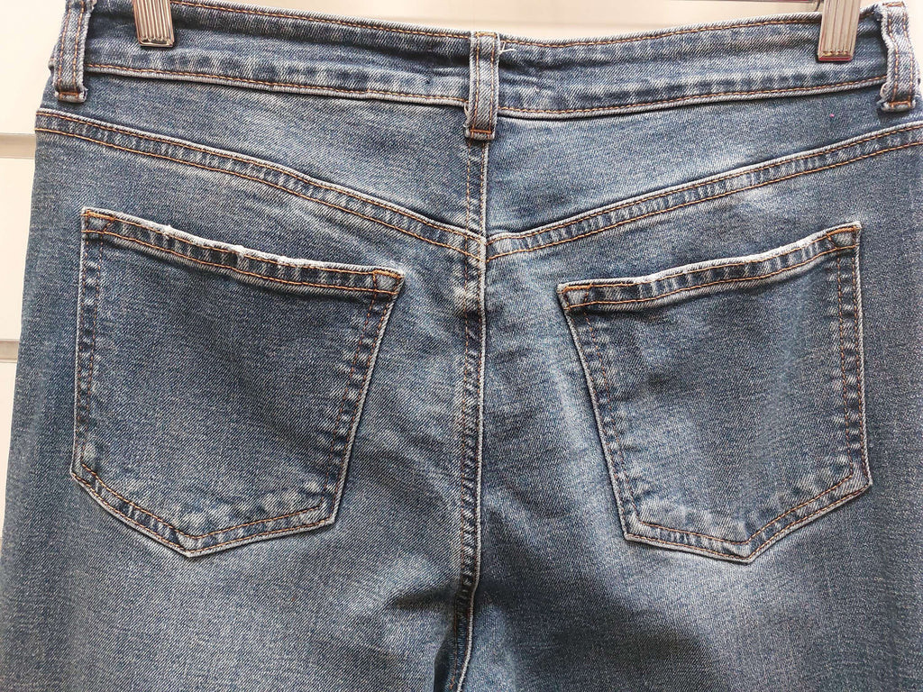 RE: Straight High Rise Jeans - 12 image 1