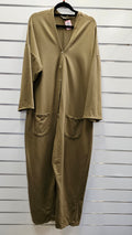 Made In Italy Khaki Playsuit - 14 image 0