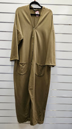 Made In Italy Khaki Playsuit - 14 image 0