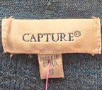 Capture Dark Turquoise 100% Merino Cardigan - S image 3