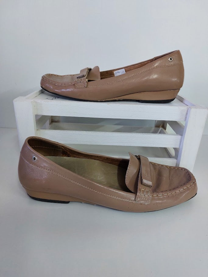Deuce Nude Leather Slip On Shoe - 11 image 0