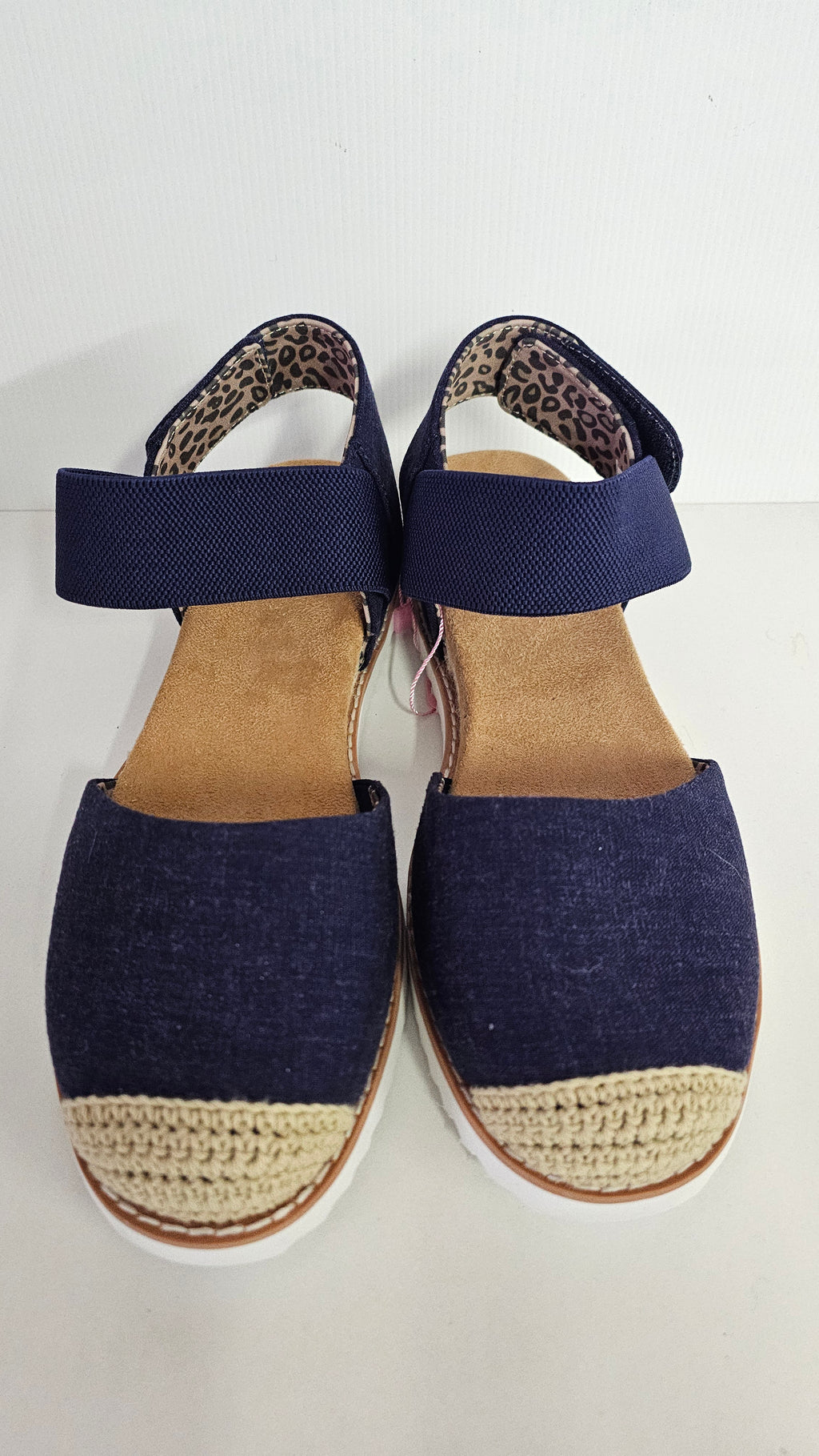 Bobs from Skechers Denim Sandals (New) - 7 image 1