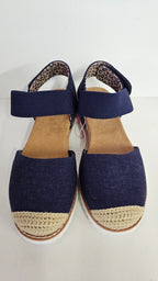 Bobs from Skechers Denim Sandals (New) - 7 image 1