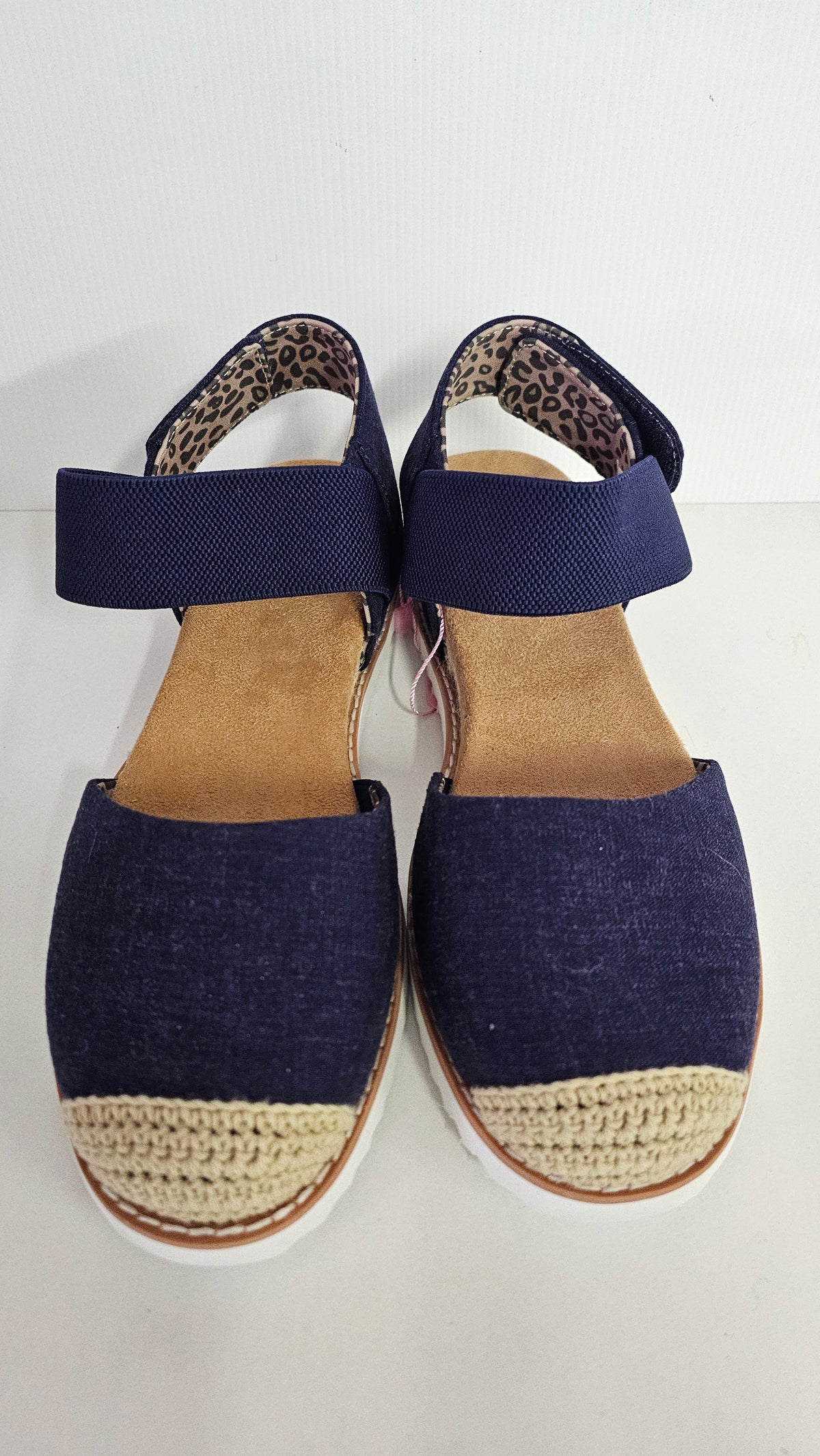 Bobs from Skechers Denim Sandals (New) - 7 image 1