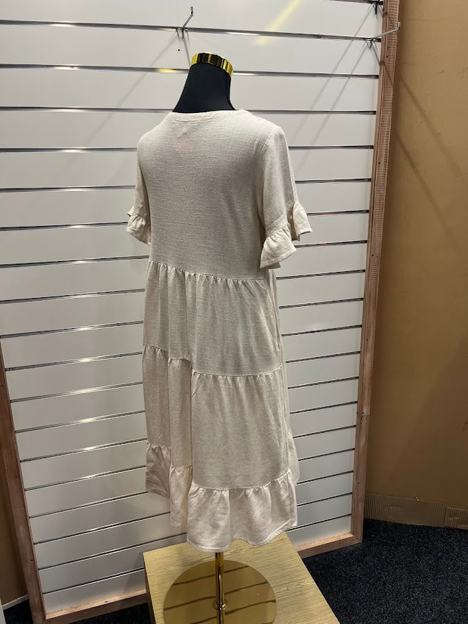 Vine Apparel 100% Linen Dress - 6 image 2