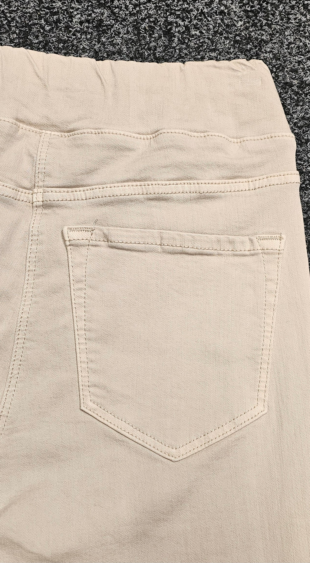 Blue Illusion Cream Jeans Cotton And Viscose Blend - XS image 1