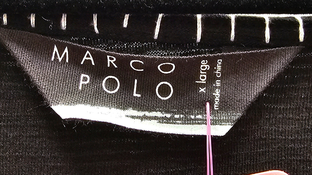 Marco Polo Black And White Cardigan 7/8 Sleeve, 95% Cotton image 3