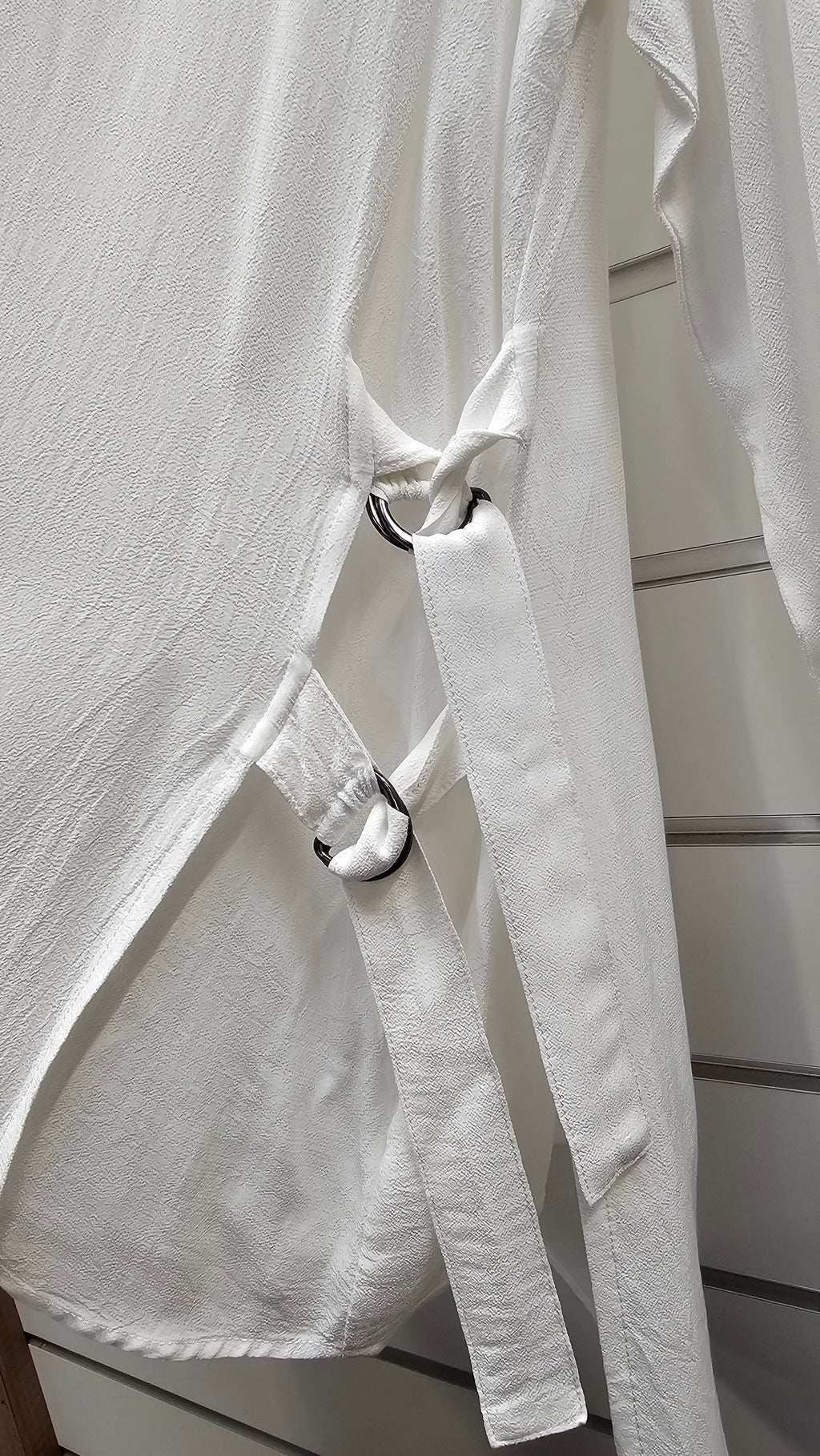 Marco Polo White Long Sleeve Blouse 100% Viscose - 12 image 2