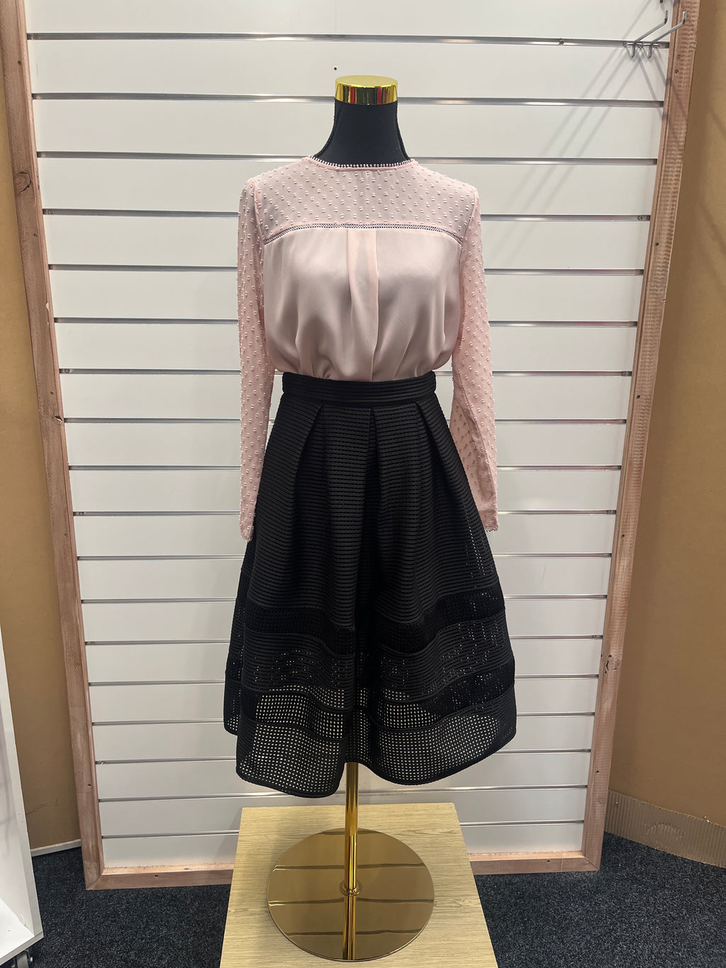 Zara Basic Blush Blouse - S image 0