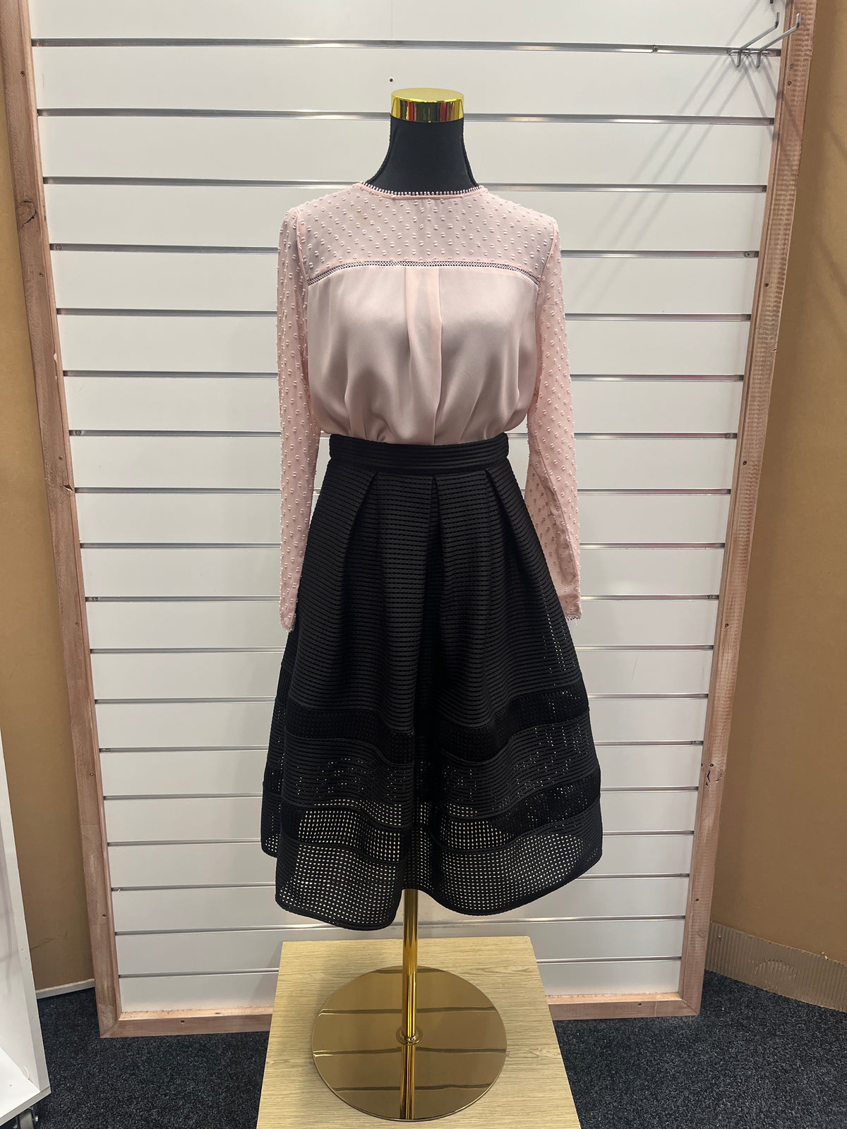 Zara Basic Blush Blouse - S image 0