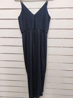 Navy Lace Bodice Dress - 8 image 2