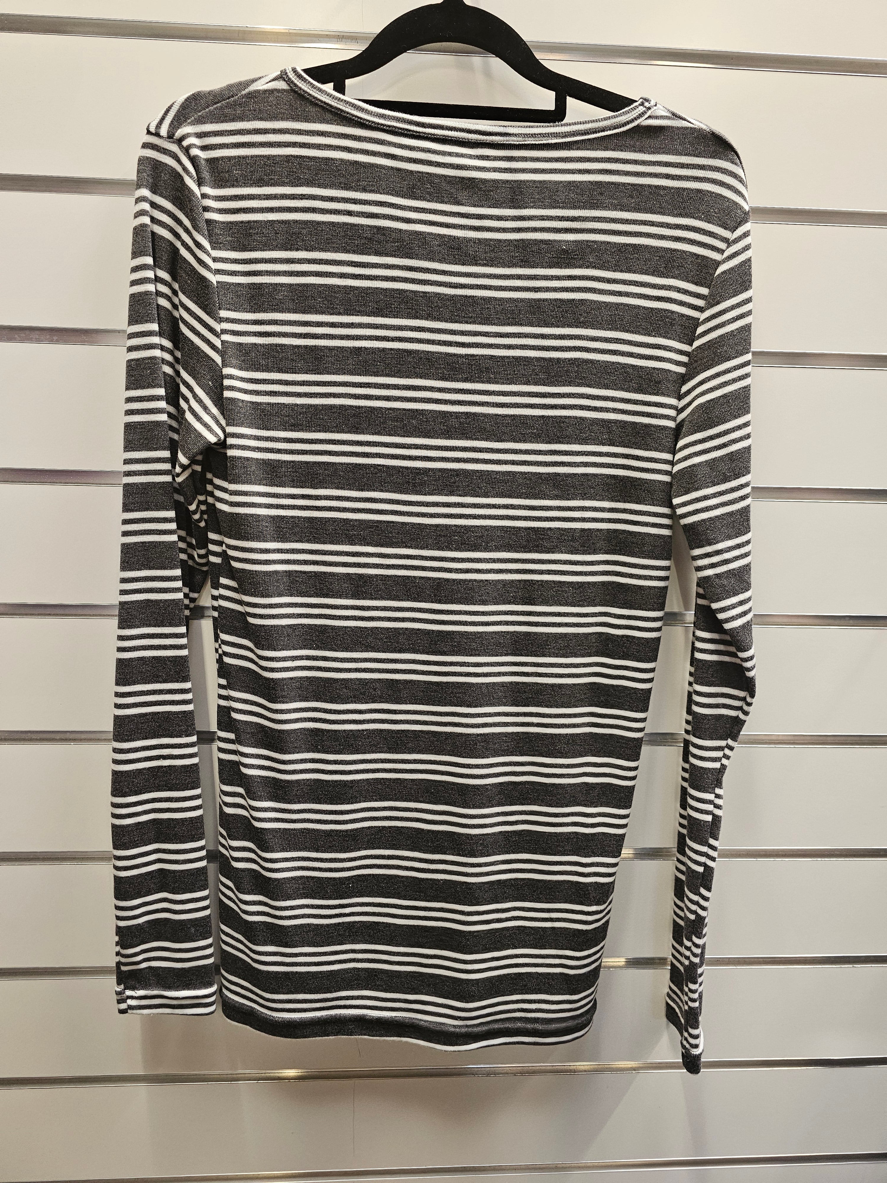 Grey Stripe Jumper - L image 1