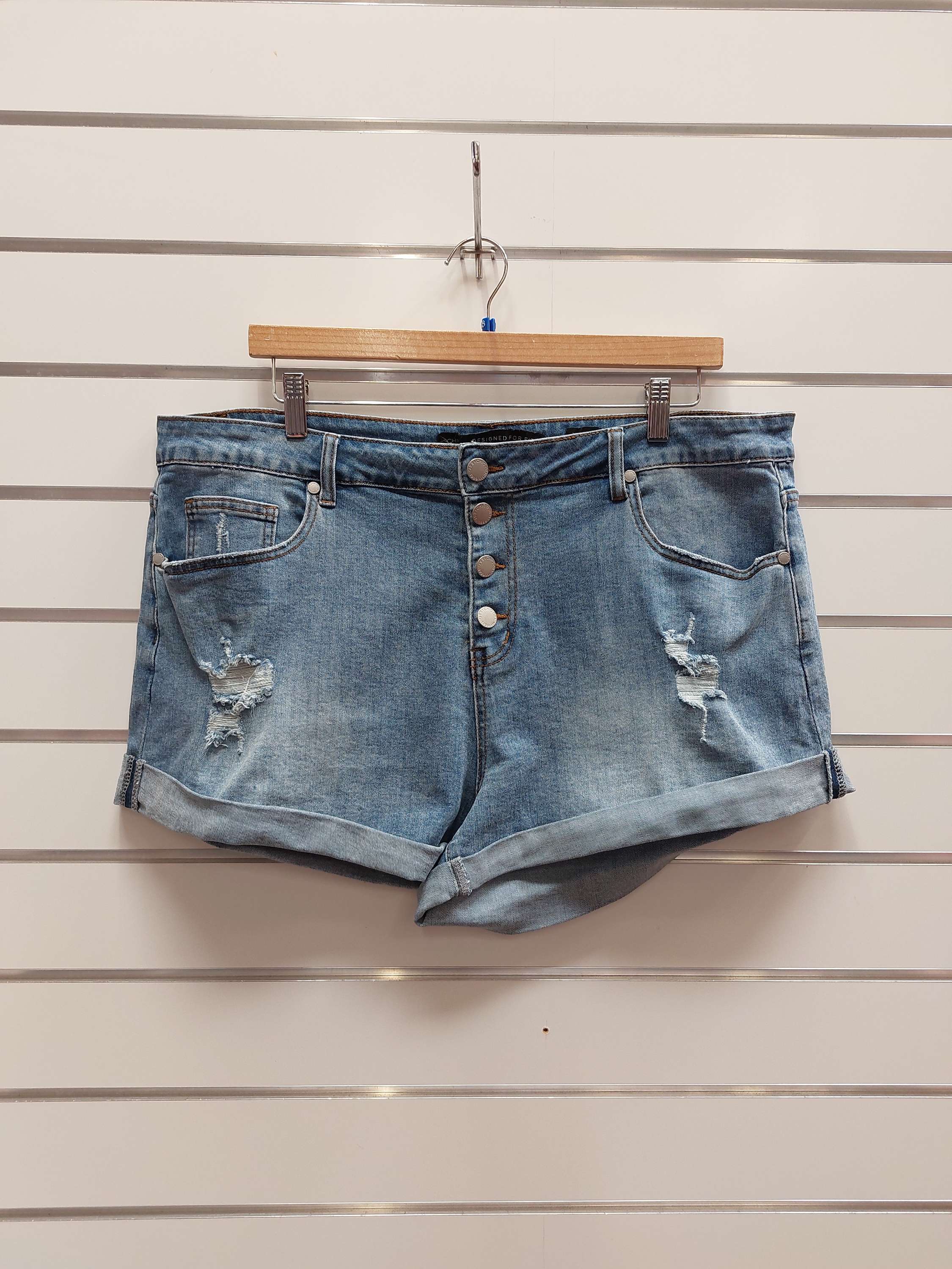 Chic Denim Ripped Shorts - 18 image 0