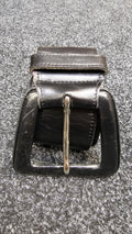 Cue Black Leather Belt - L image 0