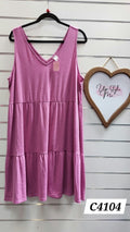 Anko Pink Sleeveless Dress - 18