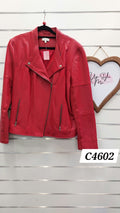 Capture Red Leather Jacket - 18