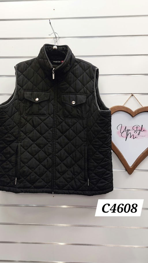 Kate Madson Black Puffer Vest - 20