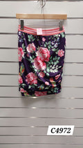Augustine Purple Flower Skirt - 14
