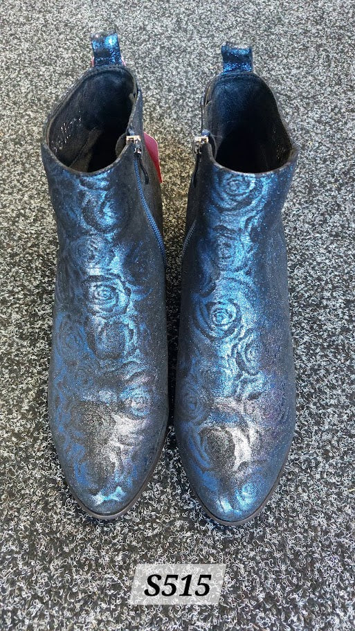 Bellini Navy Rose Boots - 40