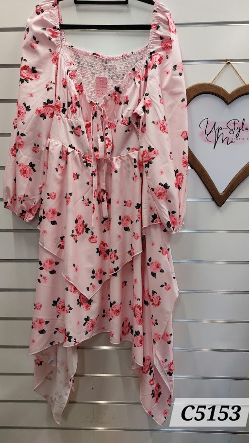 Pink Dress -XL