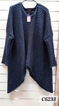 Augustine Navy Knitted Jumper - OSFA