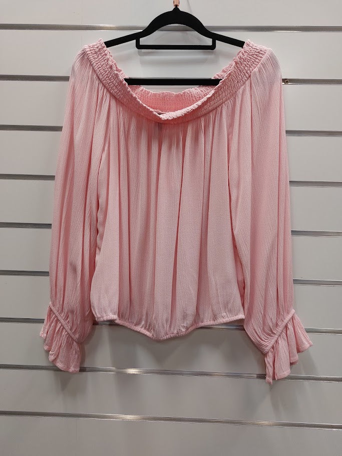 Garage Pink L/S Top -20
