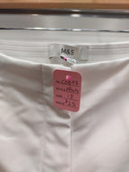 White M&S Dress Pants - 18