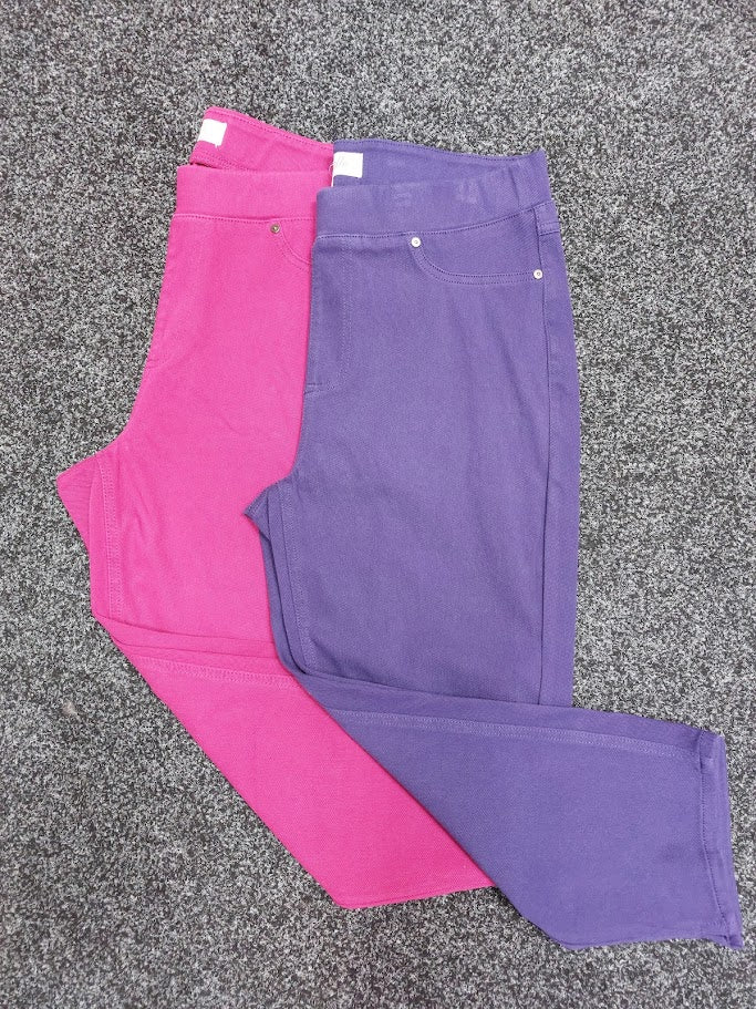 Virtuelle 3/4 Stretch Denim Pants - 18