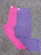 Virtuelle 3/4 Stretch Denim Pants - 16
