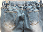 Mid Wash 3/4 Jeans - XL