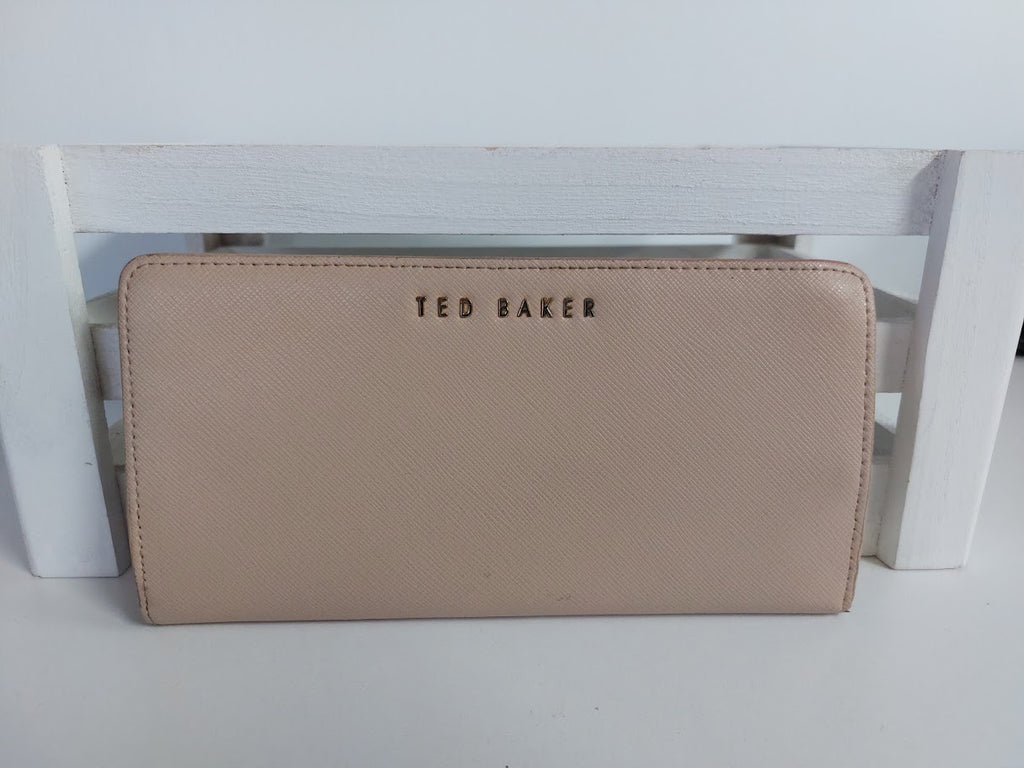 Ted Baker Nude Leather Wallet