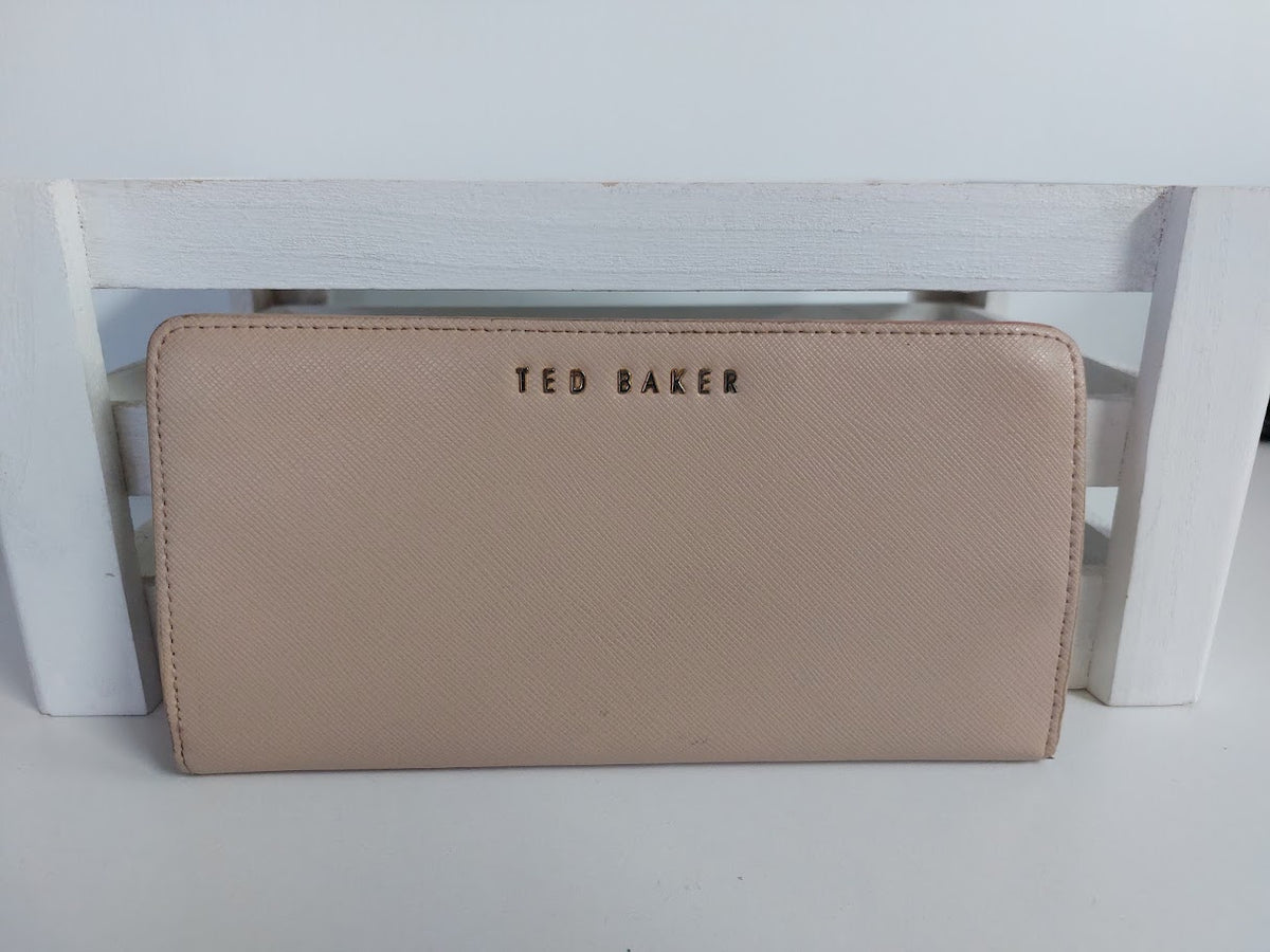 Ted Baker Nude Leather Wallet
