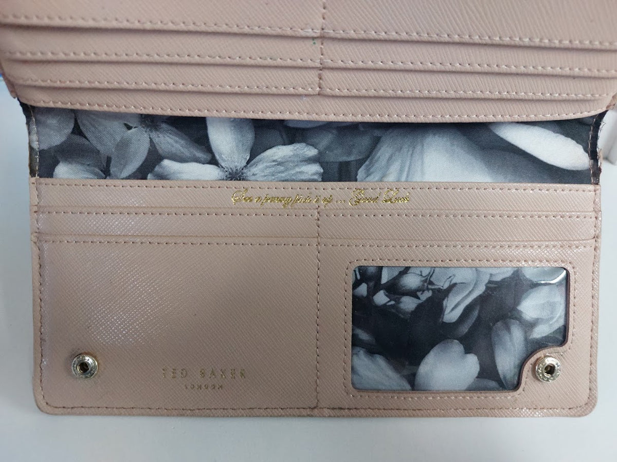 Ted Baker Nude Leather Wallet