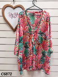 Capture Jungle Print 3/4 Tunic -22