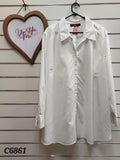 Maggie T White Shirt-22