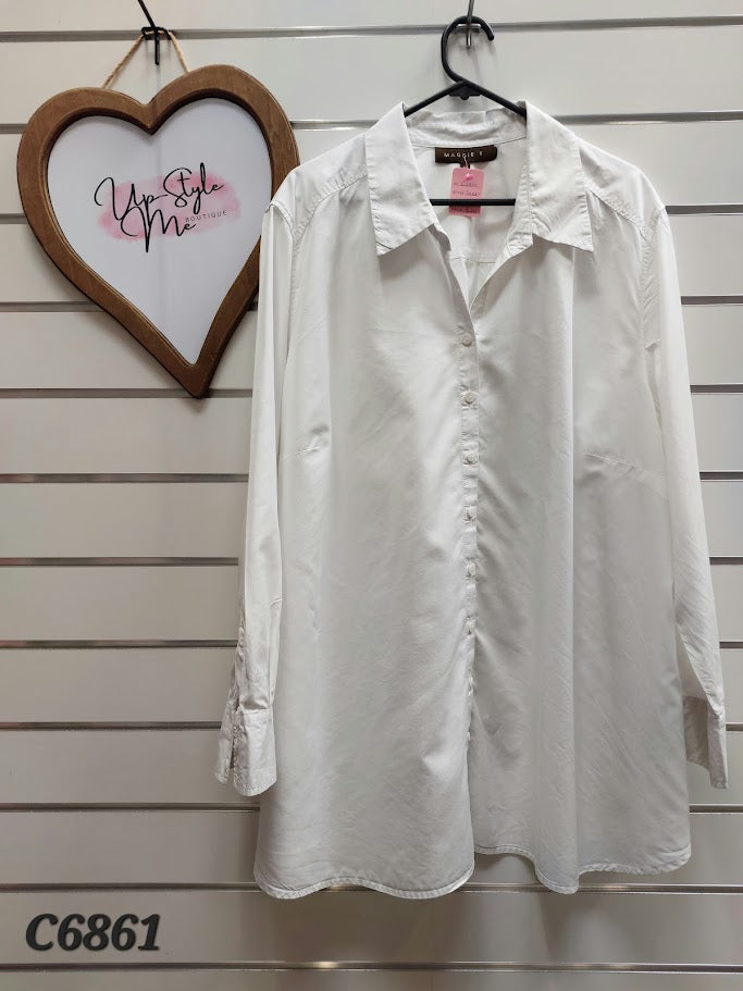 Maggie T White Shirt-22