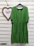 Perfectionary Green Mini Dress -18